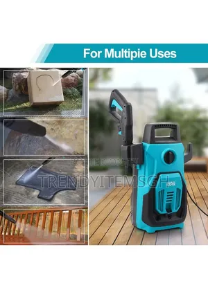 1200W Winning Star Electric Pressure Washer With 90-Bar Pressure