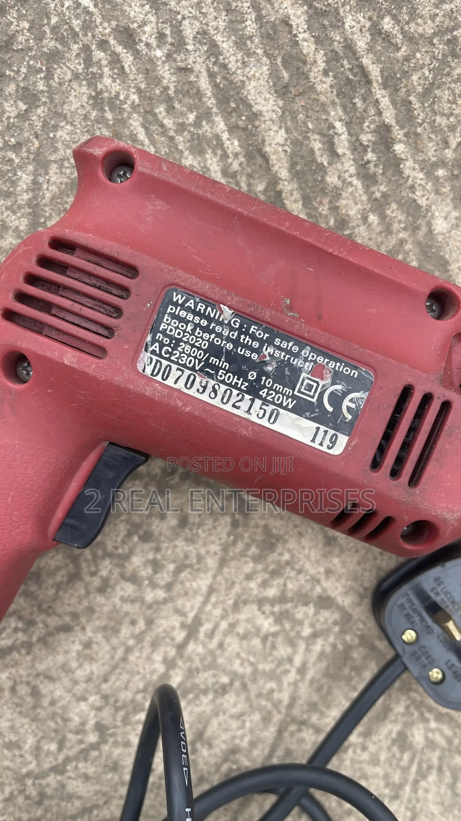 Power Devil Hammer Drill 420W