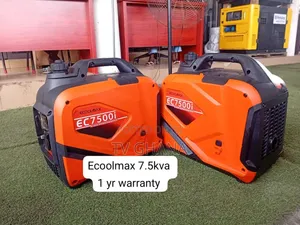 Top Quality Ecoolmax 7.5kVA Inverter Generator – Built for 7.5kva