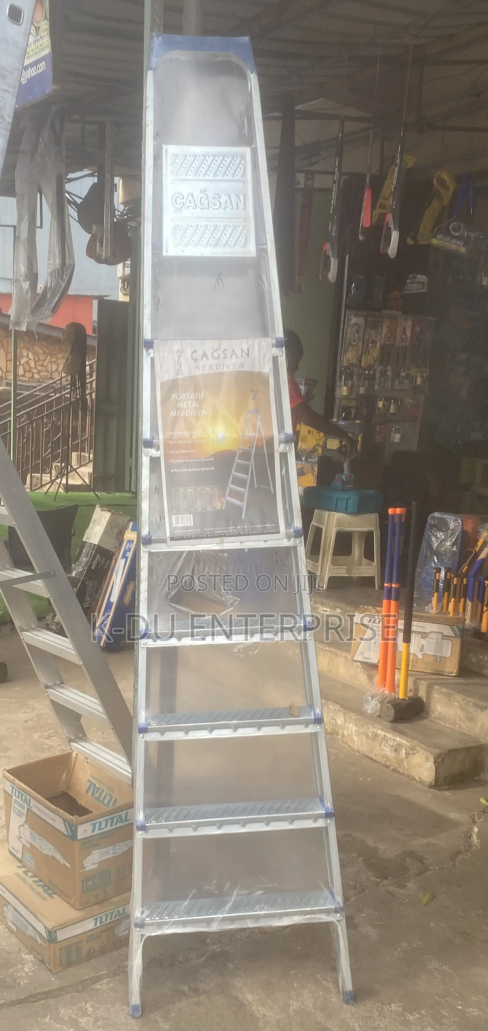 7steps Steel Ladder