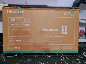 Brand New 43 Inches Hisense Qled Smart Television