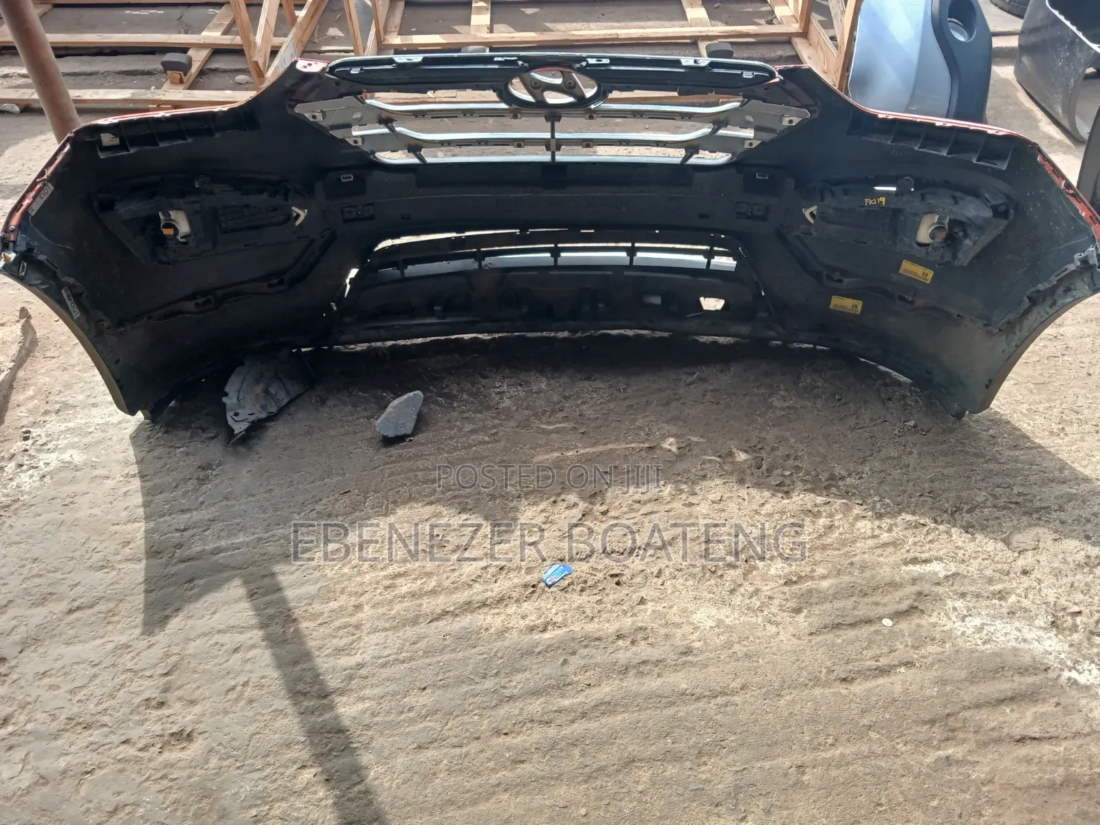 Hyundai Santa Fee Front Bumper Complete 2014 2015 Model America Type