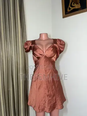 Orange ASOS Dress Thrift