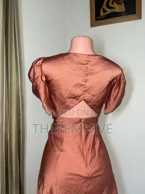 Orange ASOS Dress Thrift