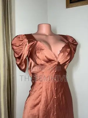 Orange ASOS Dress Thrift