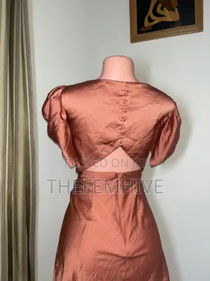 Orange ASOS Dress Thrift