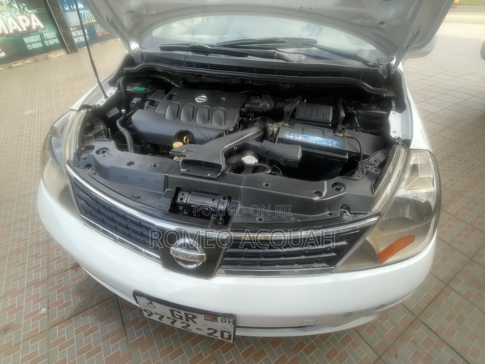 Nissan Versa 1.8 S 2007 White
