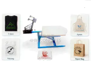 1 Colour Screen Printing Machines