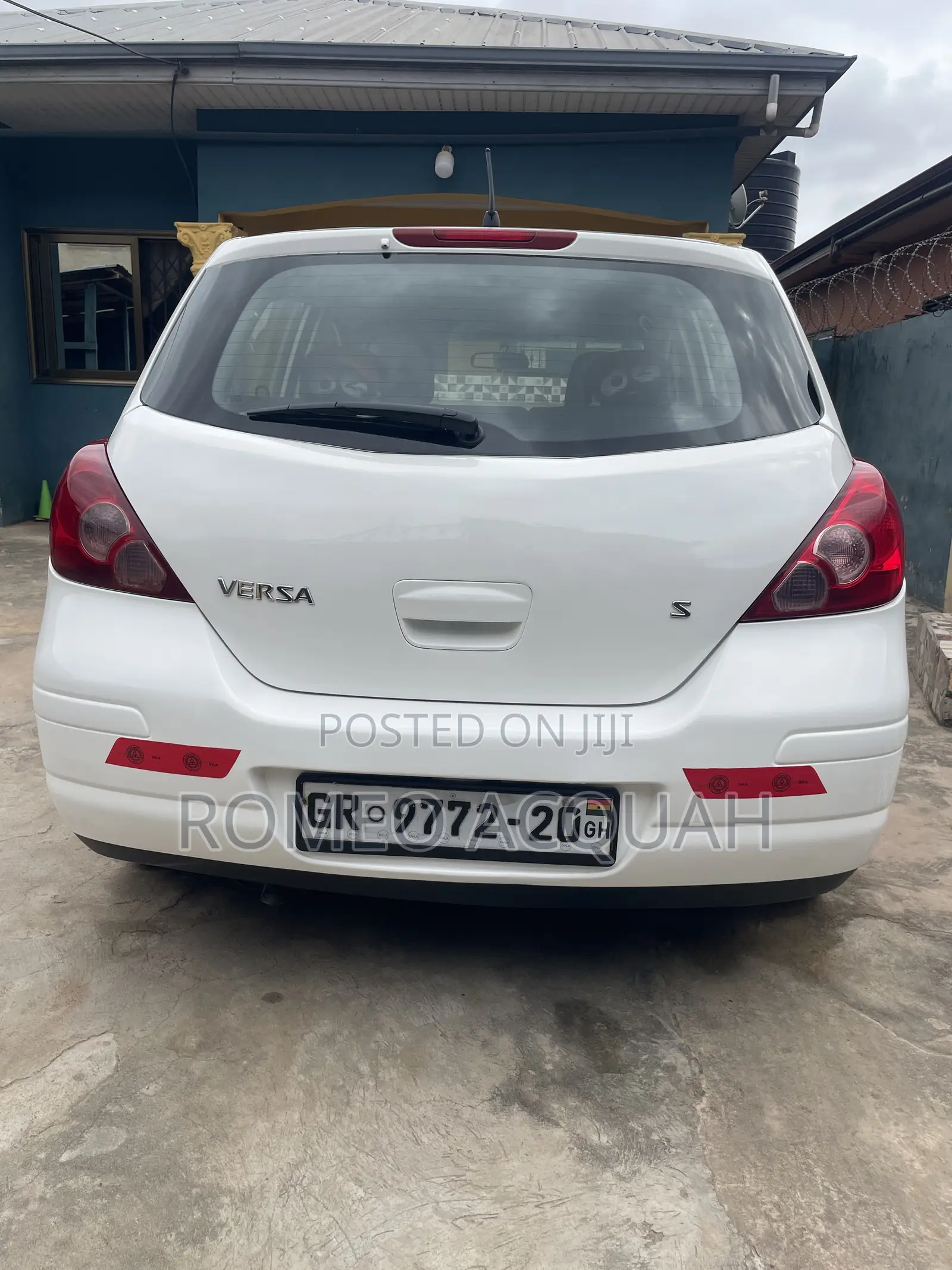 Nissan Versa 1.8 S 2007 White