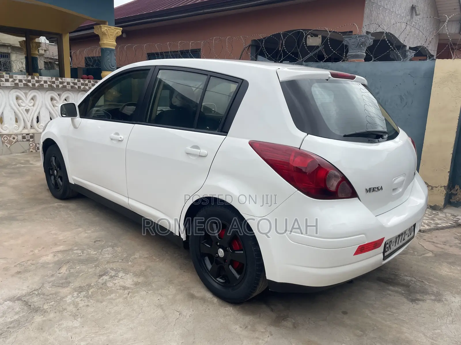 Nissan Versa 1.8 S 2007 White