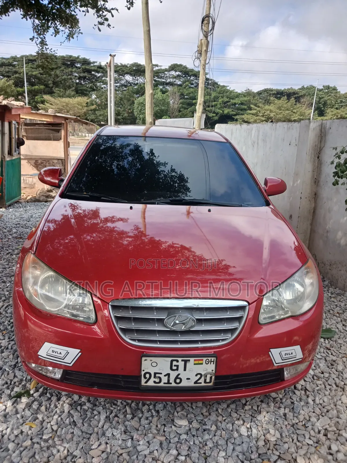 Hyundai Elantra 1.6 GLS Automatic 2008 Red