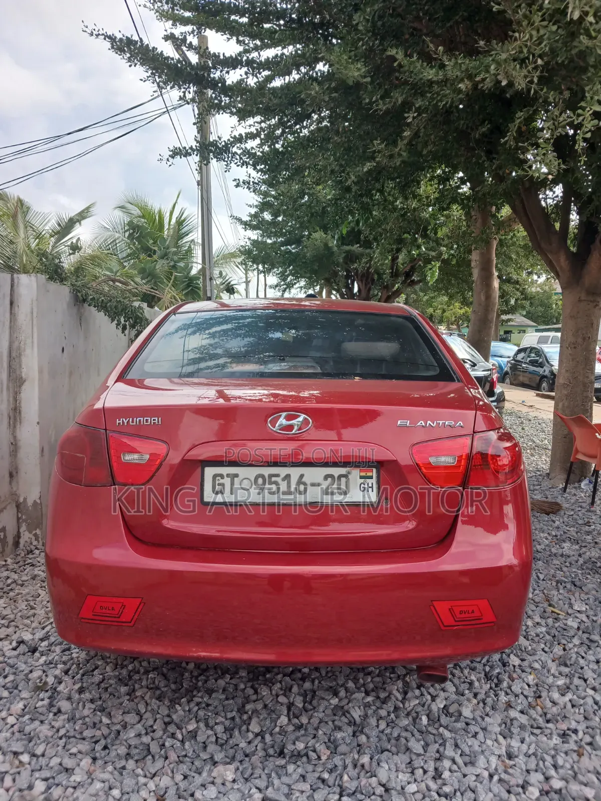 Hyundai Elantra 1.6 GLS Automatic 2008 Red