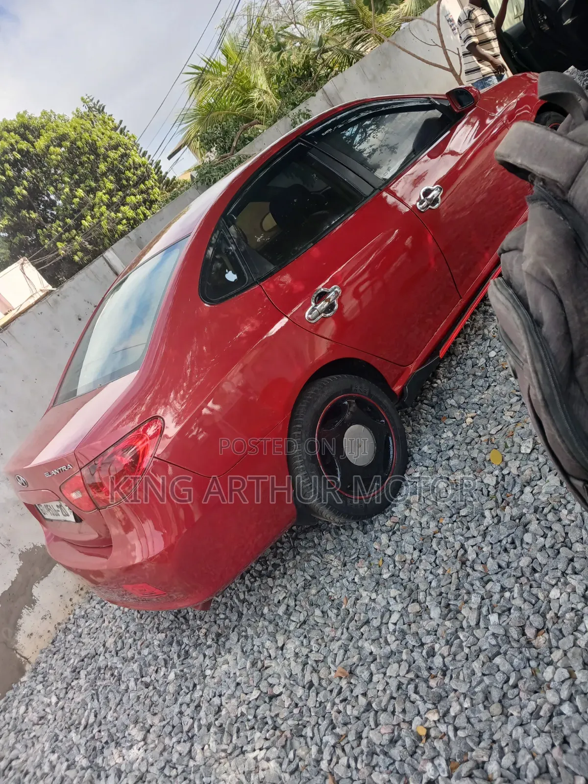 Hyundai Elantra 1.6 GLS Automatic 2008 Red