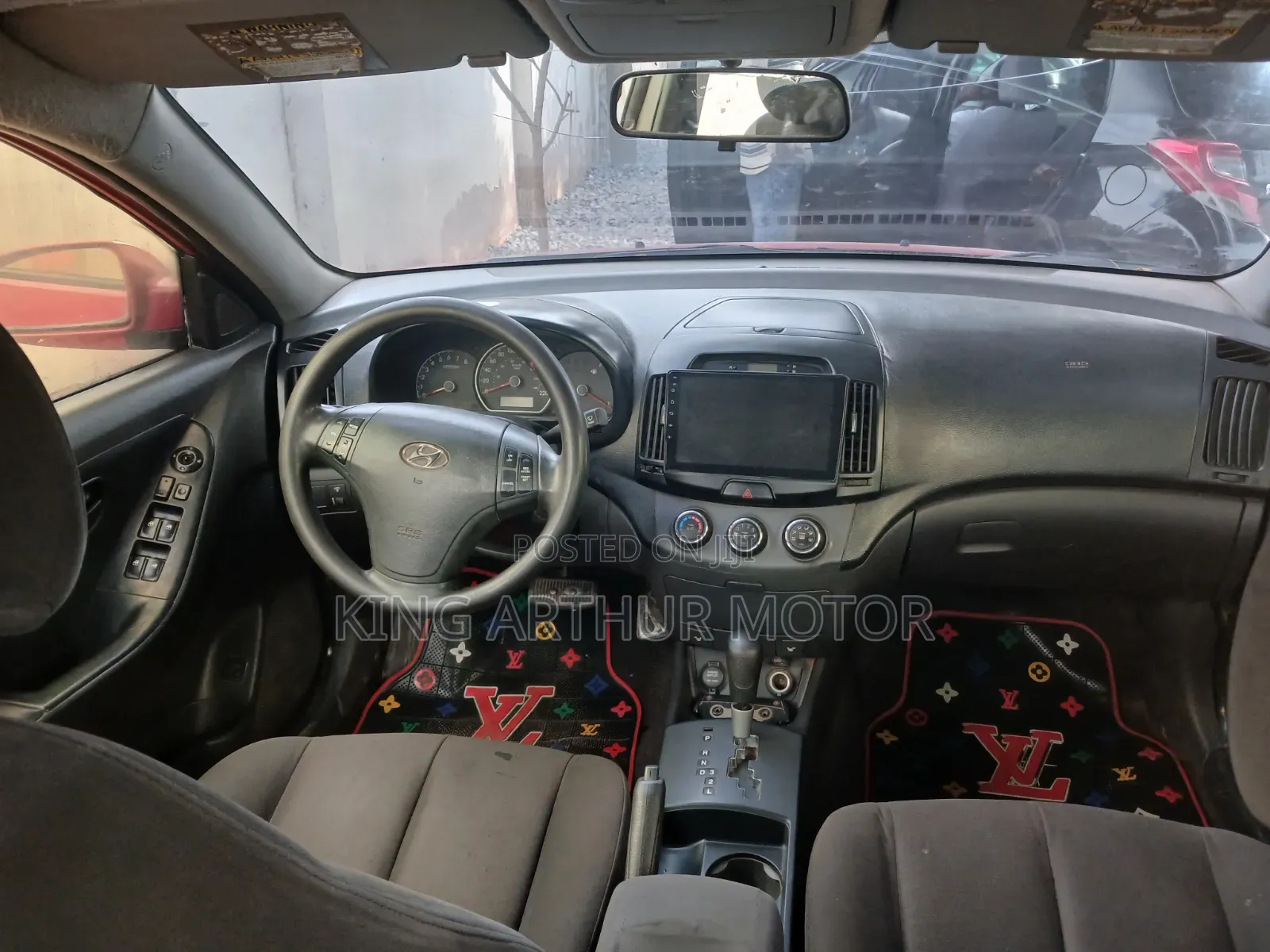 Hyundai Elantra 1.6 GLS Automatic 2008 Red