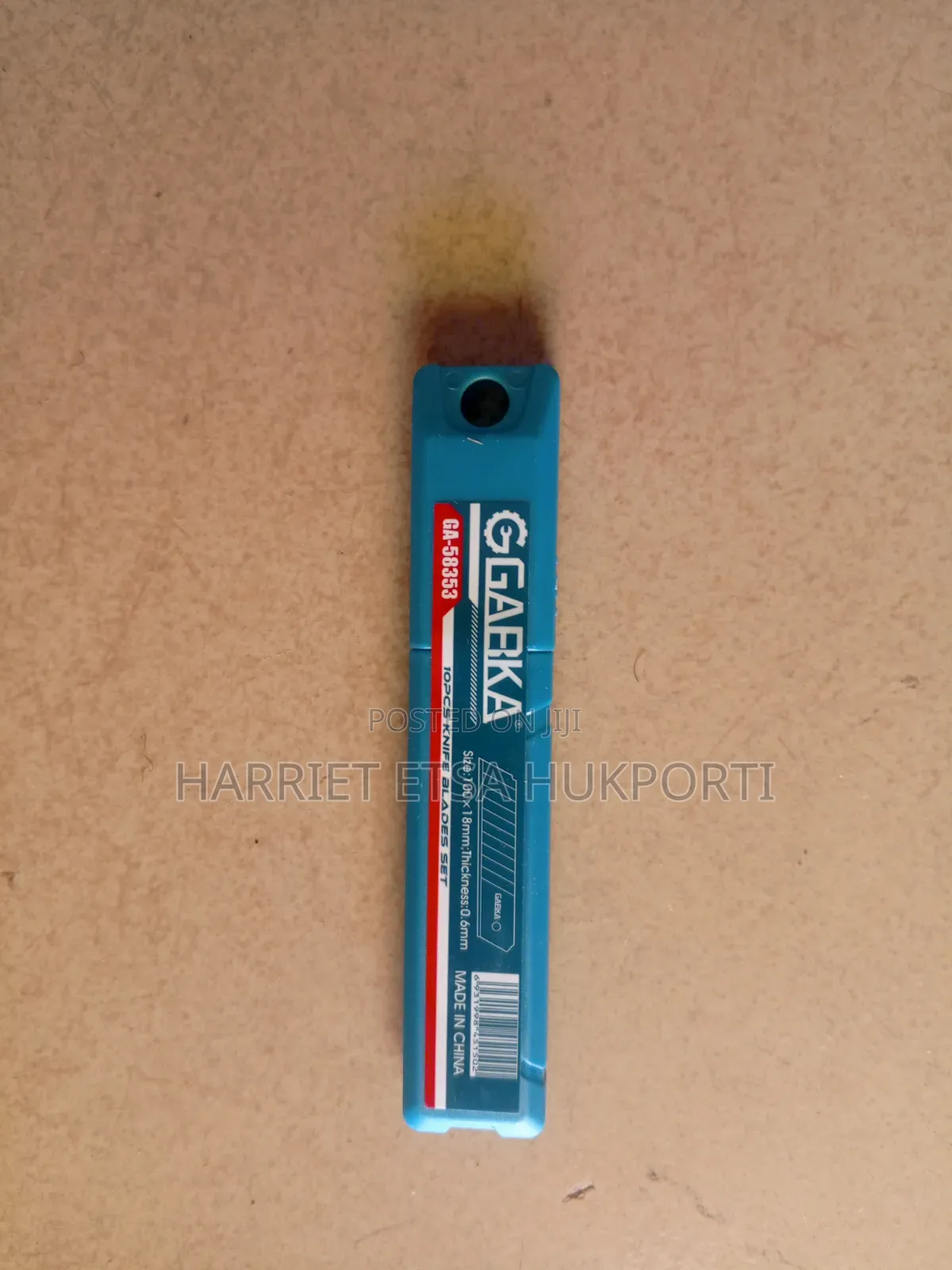 Utility Blade Set 100x18mm. Thickness 0.6mm(10pcs)