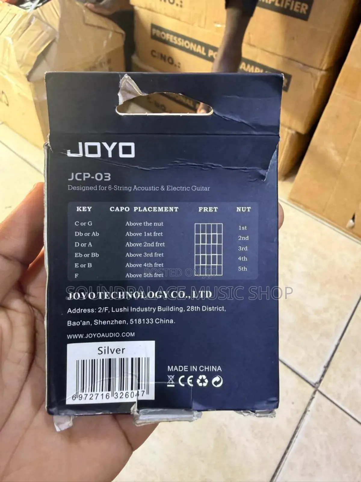 JOYO JCP-03 Light Capo