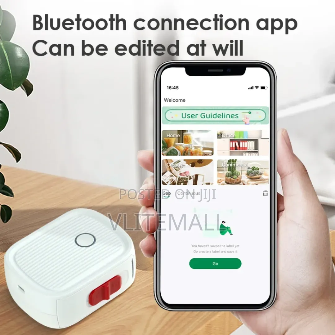 Inkless Bluetooth Thermal Label Printer L12