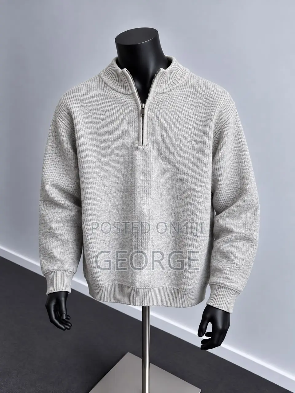 Quarter Zippers Sweater