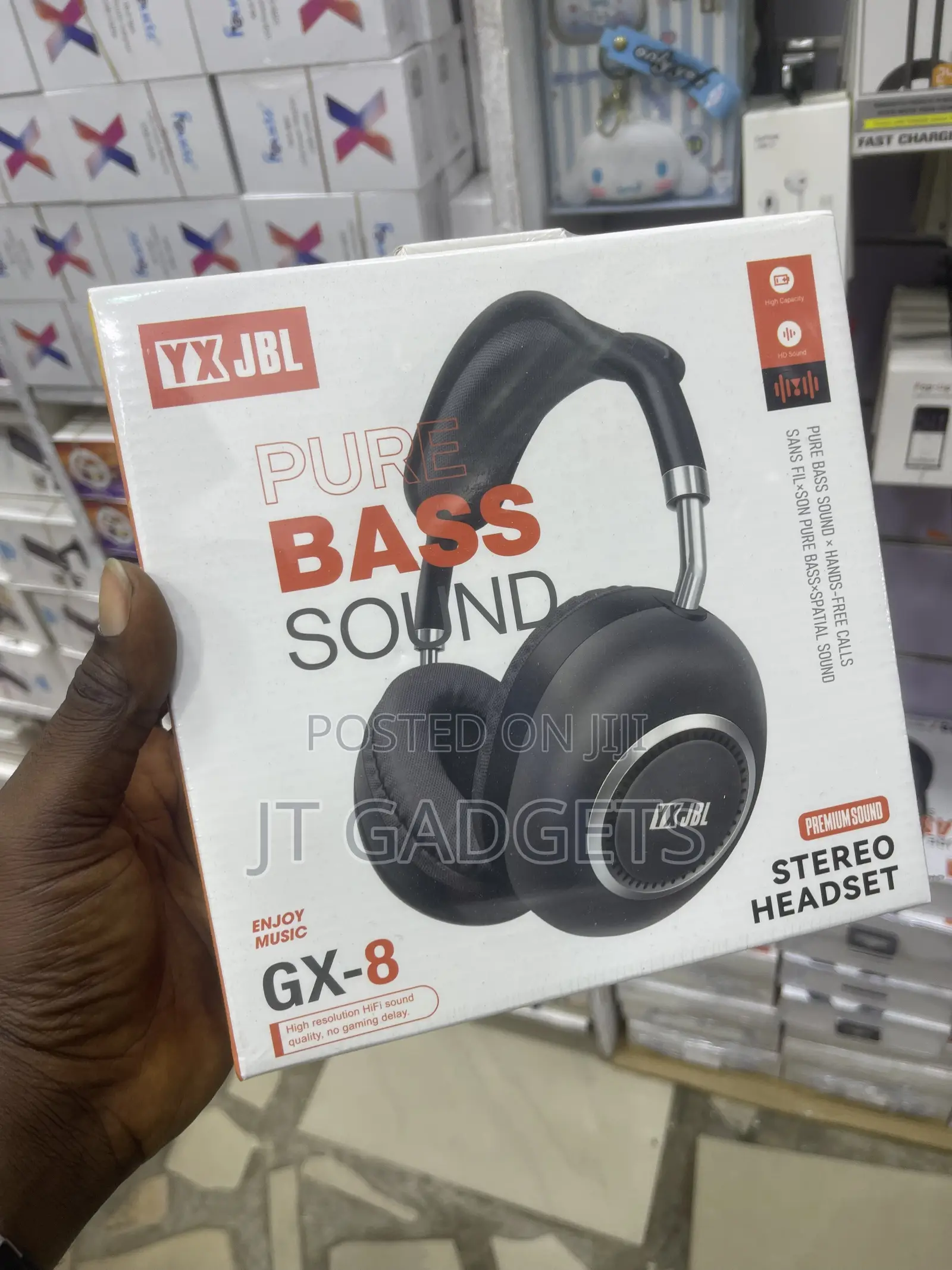 Yx JBL Pure Bass Wireless Stereo Headset