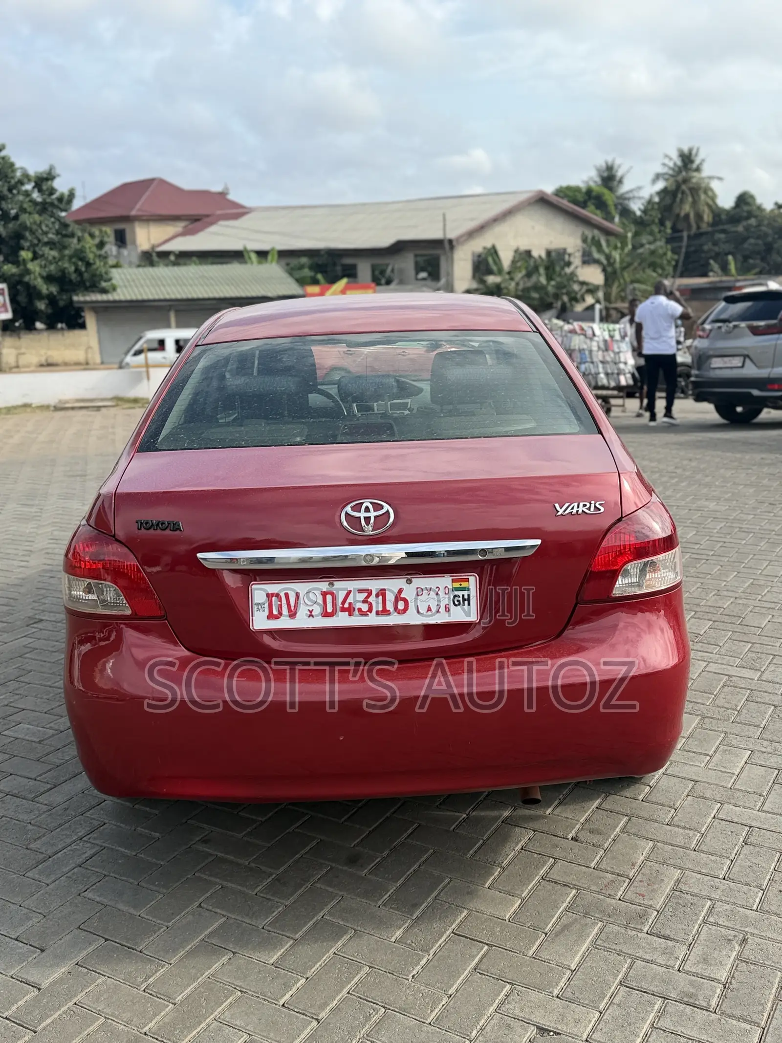 Toyota Yaris 2009 Red