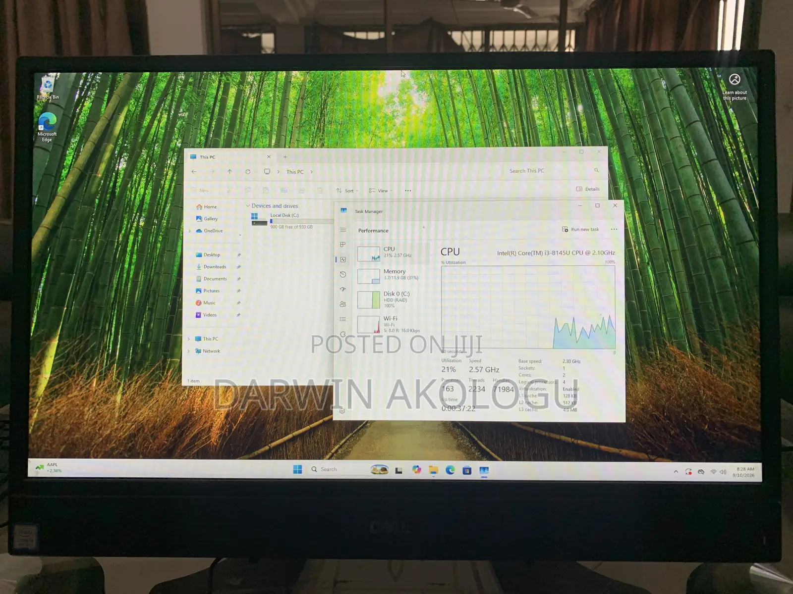 Desktop Computer Dell Inspiron 3000 12GB Intel Core i3 HDD 1T