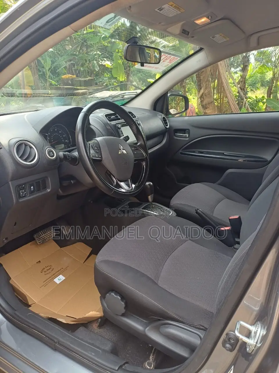Mitsubishi Mirage 2017 Gray
