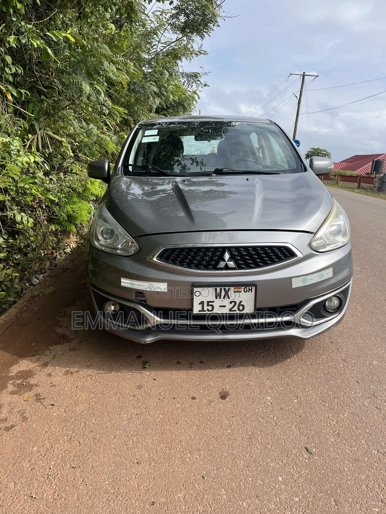Mitsubishi Mirage 2017 Gray