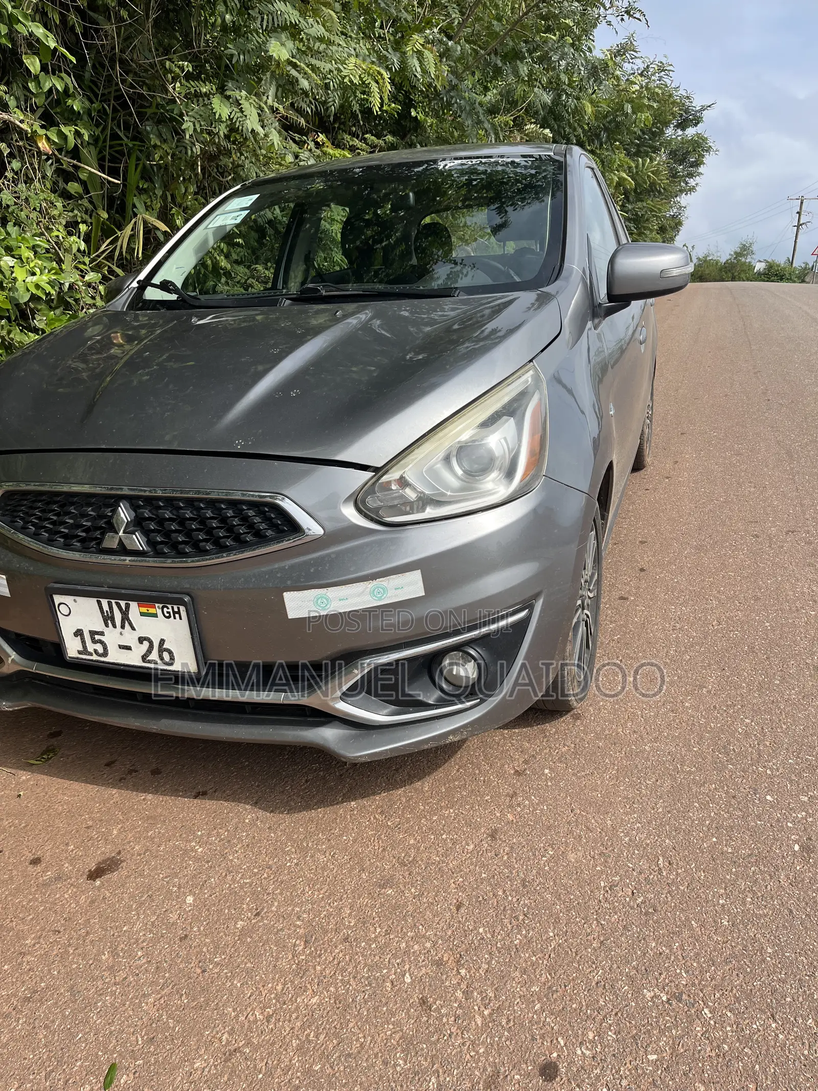 Mitsubishi Mirage 2017 Gray