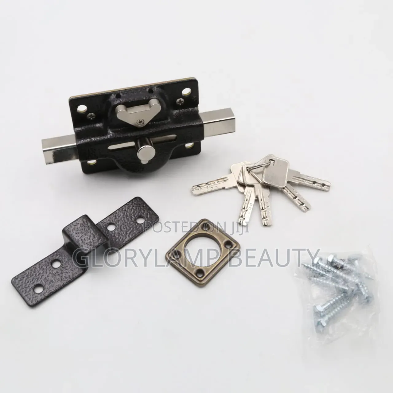 Heavy Duty Double Bolt Door Lock With Keys – Mortise Surface Lock