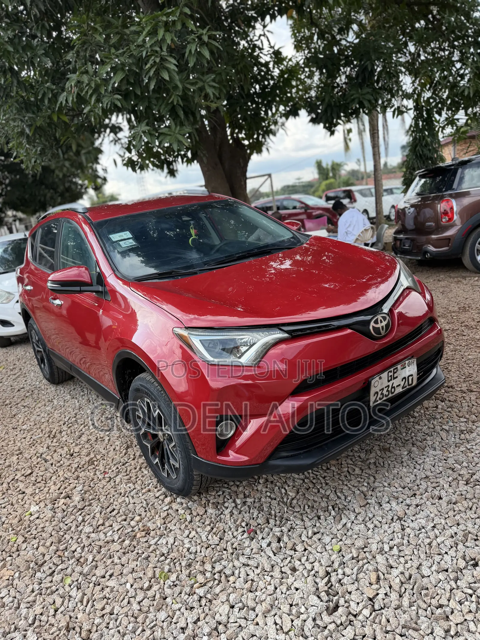 Toyota RAV4 LE AWD (2.5L 4cyl 6A) 2017 Red