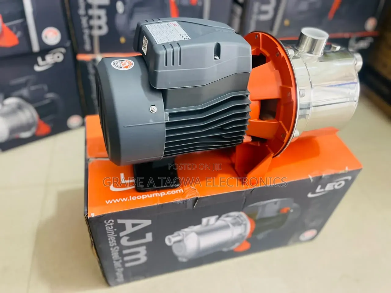 140 L/Min Leo 2-Horsepower Stainless Water Pump