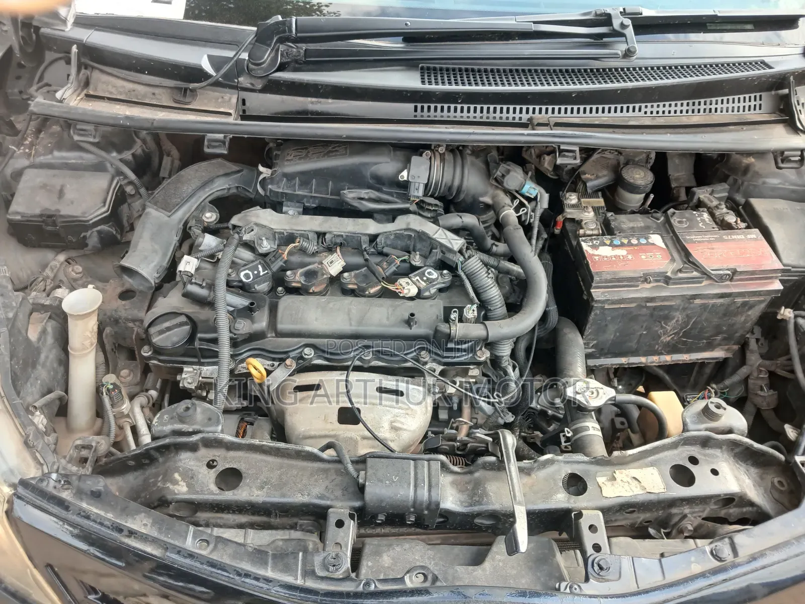 Toyota Vitz 1.3 FWD 5dr 2012 Black