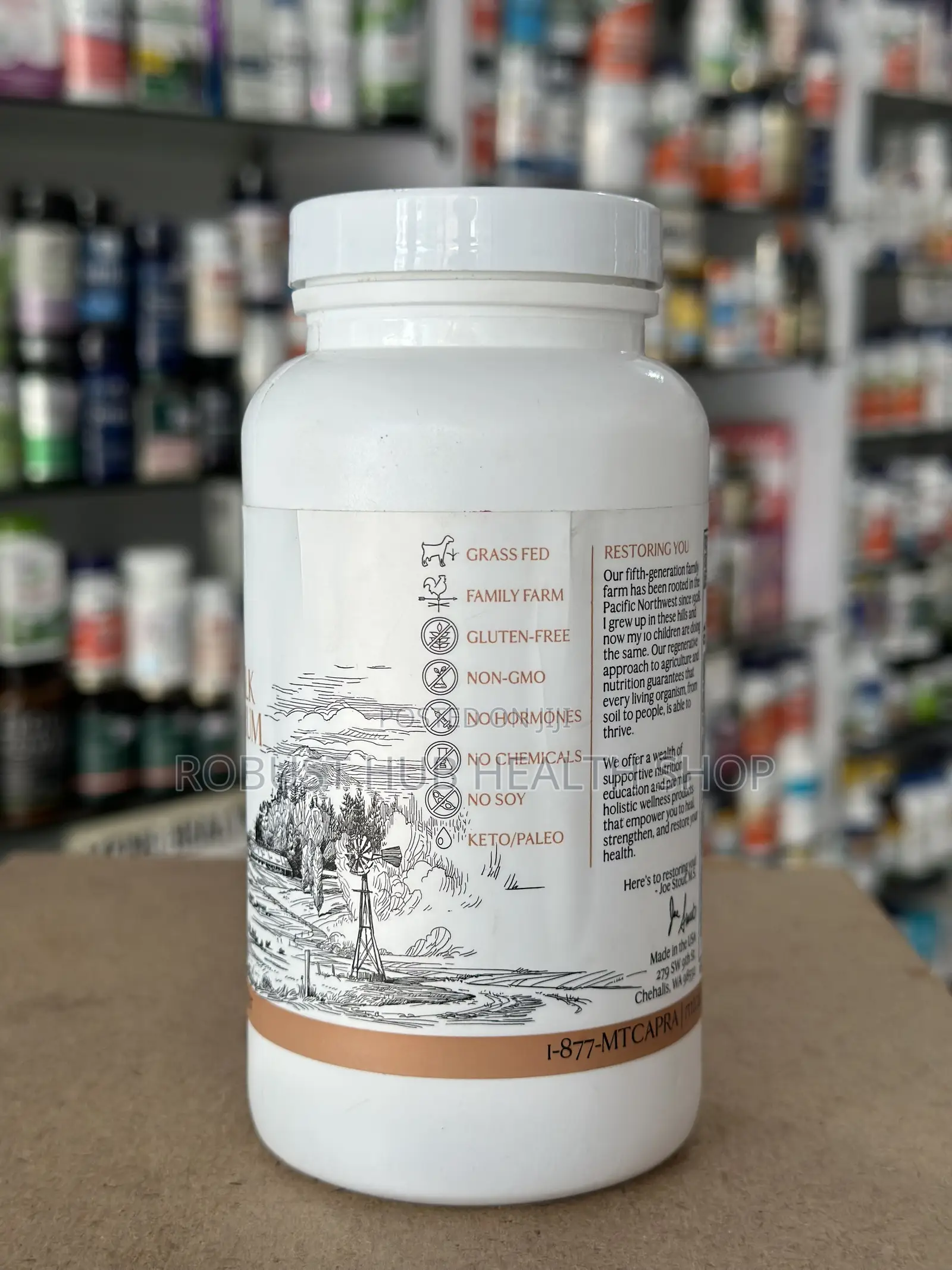 Mt. Capra Goat Milk Colostrum Powder