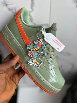 Nike Air Force 1 Low Green Orange