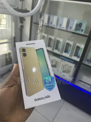 New Samsung Galaxy A06 64 GB Yellow