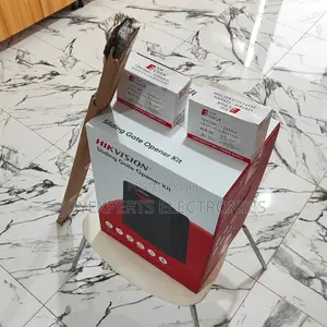 Hikvision Sliding Smart Gate Opener KIT + 4M Rails 2 Backup Battery
