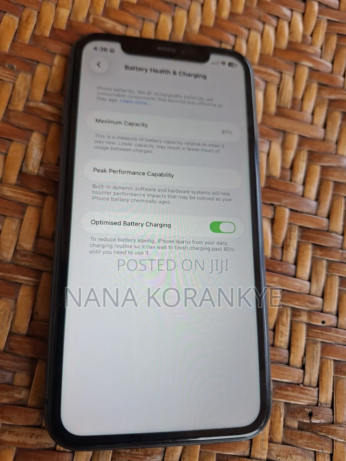 Apple iPhone 11 128 GB Black