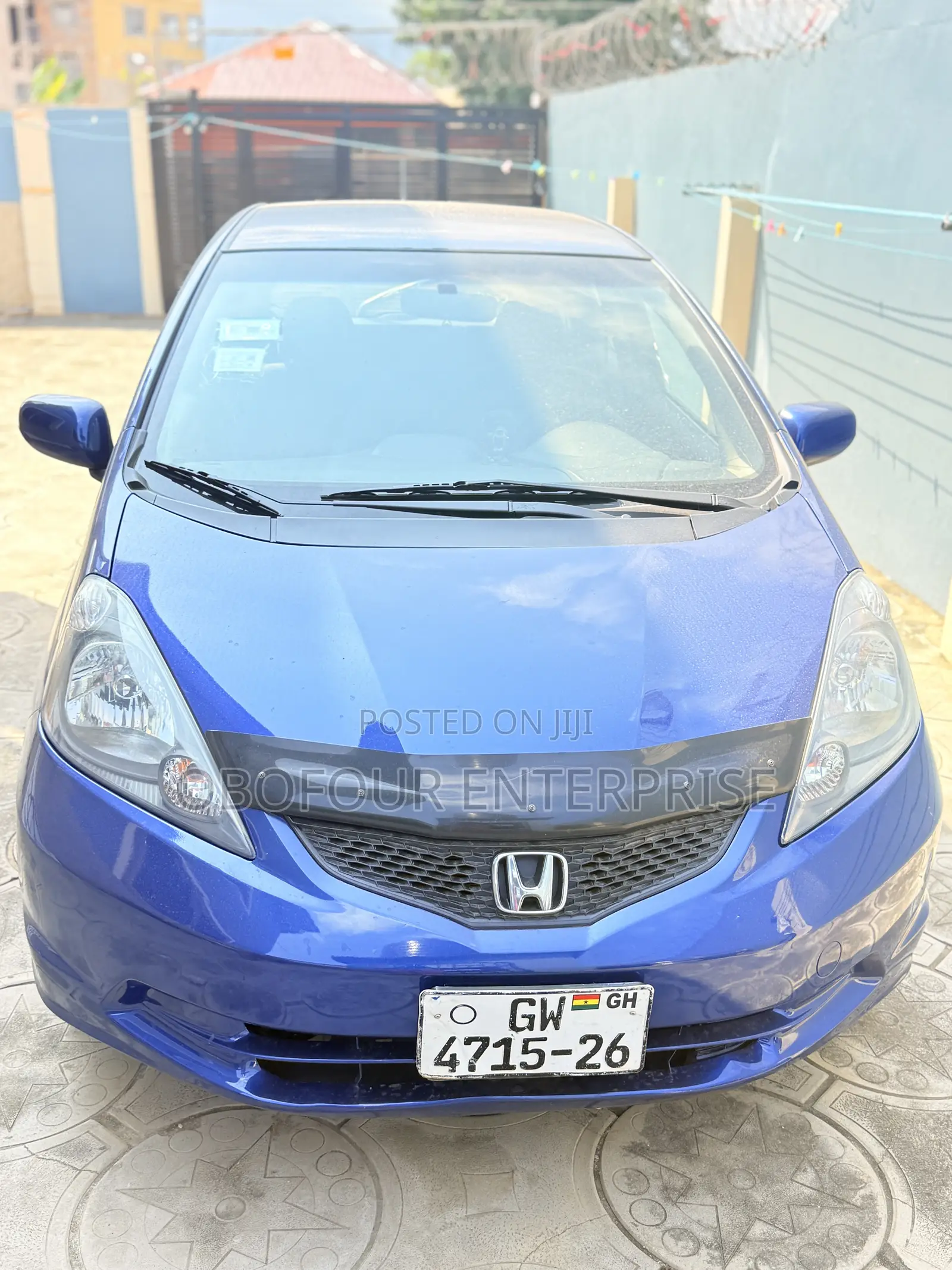 Honda Fit Automatic 2010 Blue