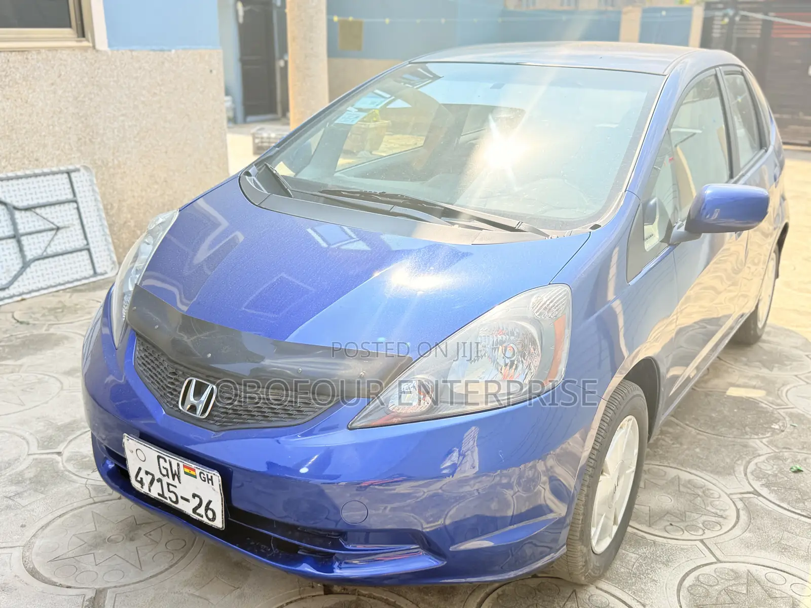 Honda Fit Automatic 2010 Blue