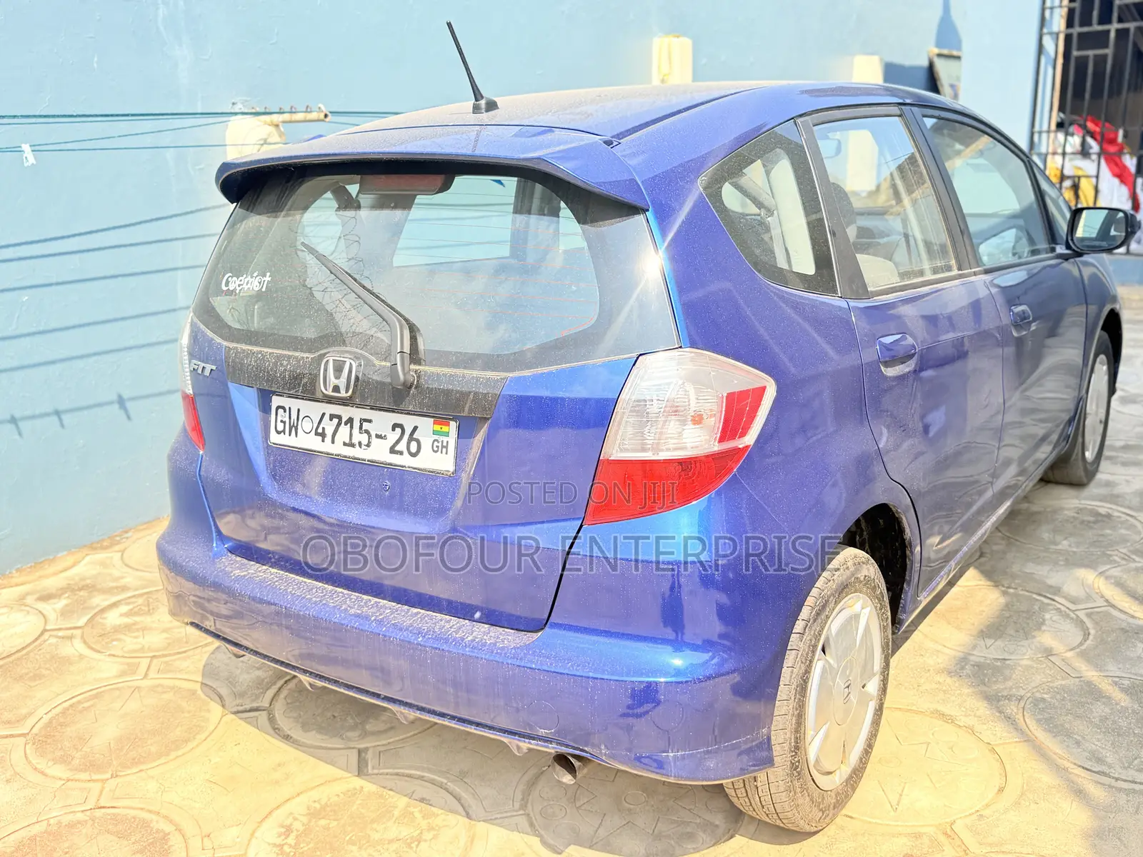 Honda Fit Automatic 2010 Blue