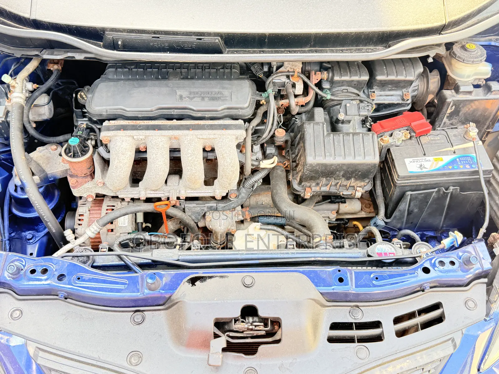 Honda Fit Automatic 2010 Blue