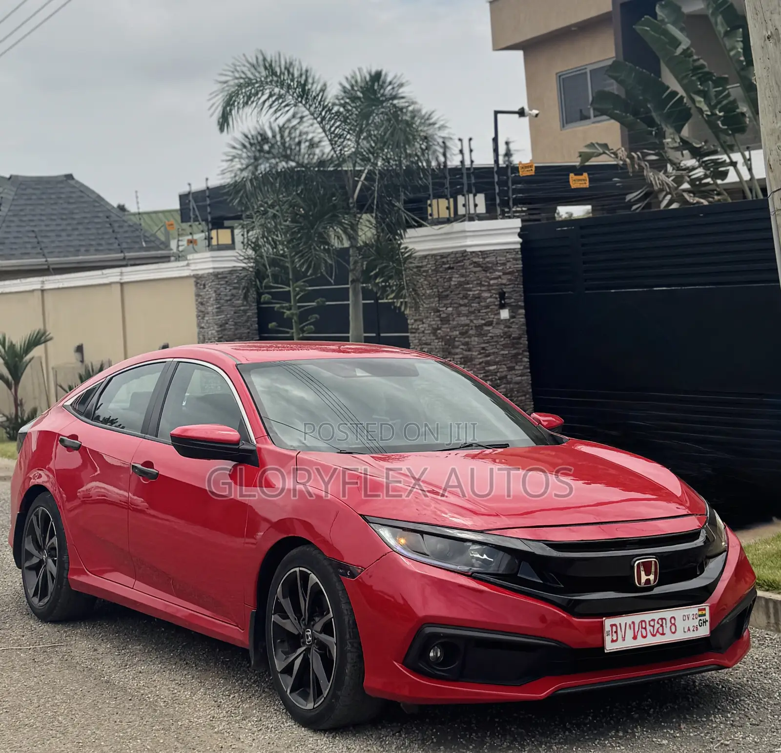 Honda Civic Sport Sedan 2020 Red