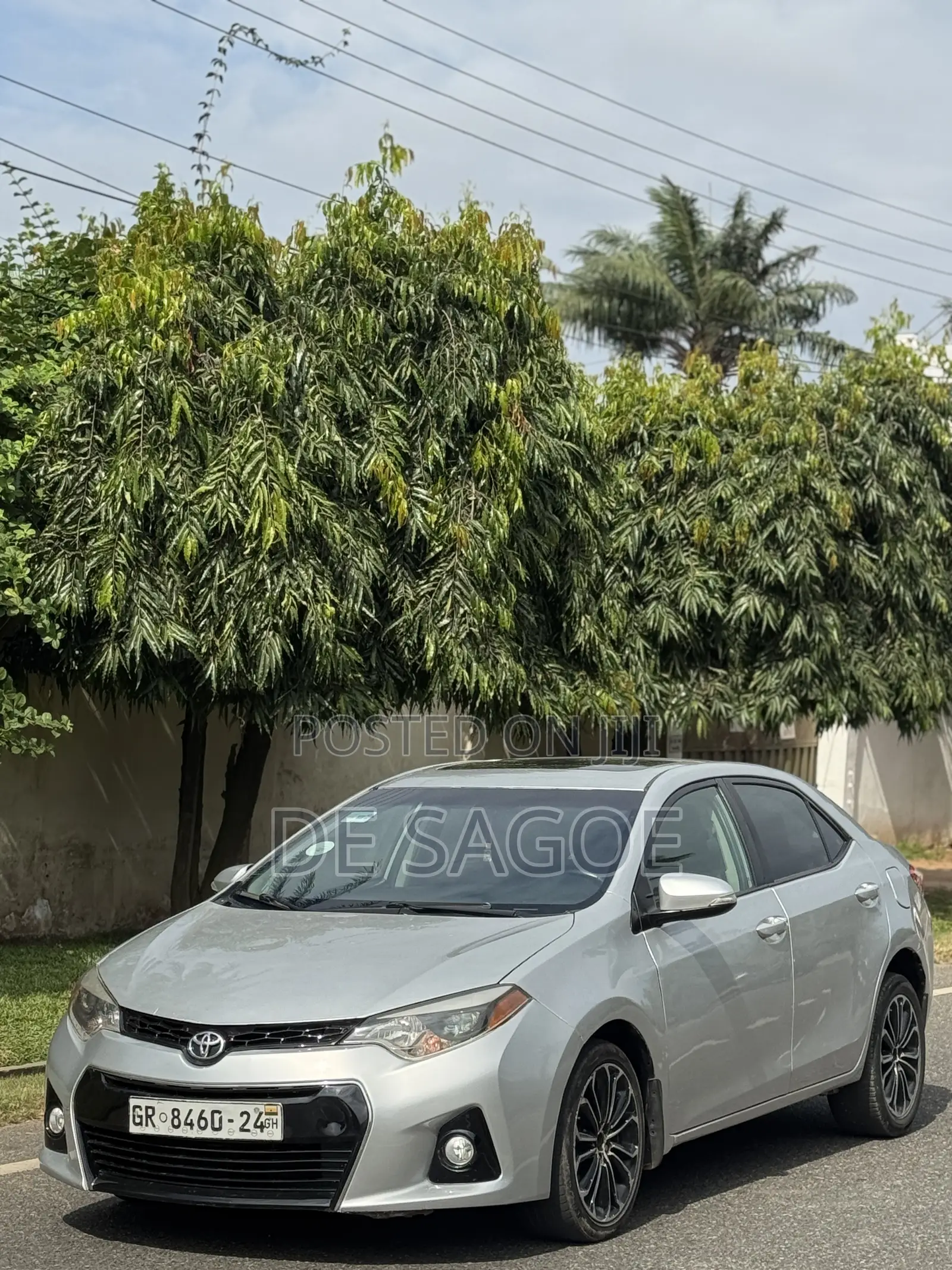 Toyota Corolla S 4dr Sedan (1.8L 4cyl CVT) 2015 Gray