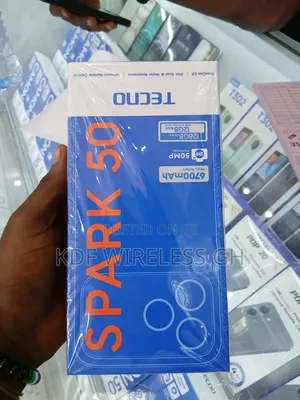 New Tecno Spark 50 128 GB Black