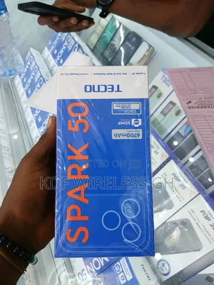 New Tecno Spark 50 128 GB Black