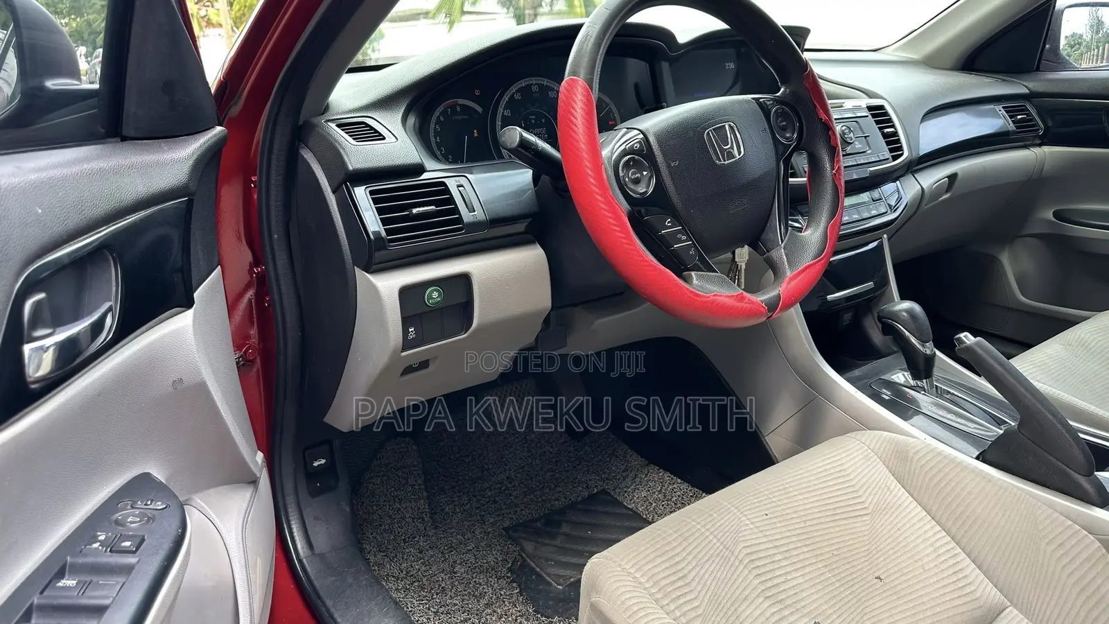 Honda Accord EX-L 4dr Sedan FWD (2.4L 4cyl 2A) 2017 Red