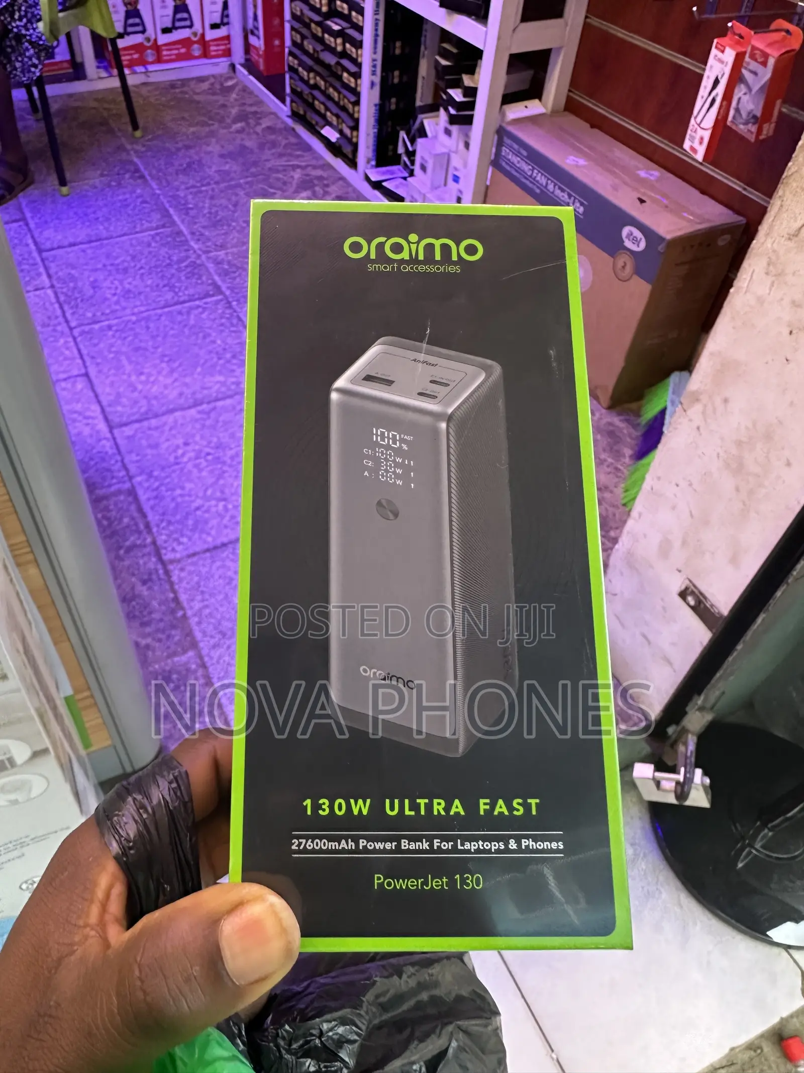 Oraimo Powerbank for Phones and Laptops
