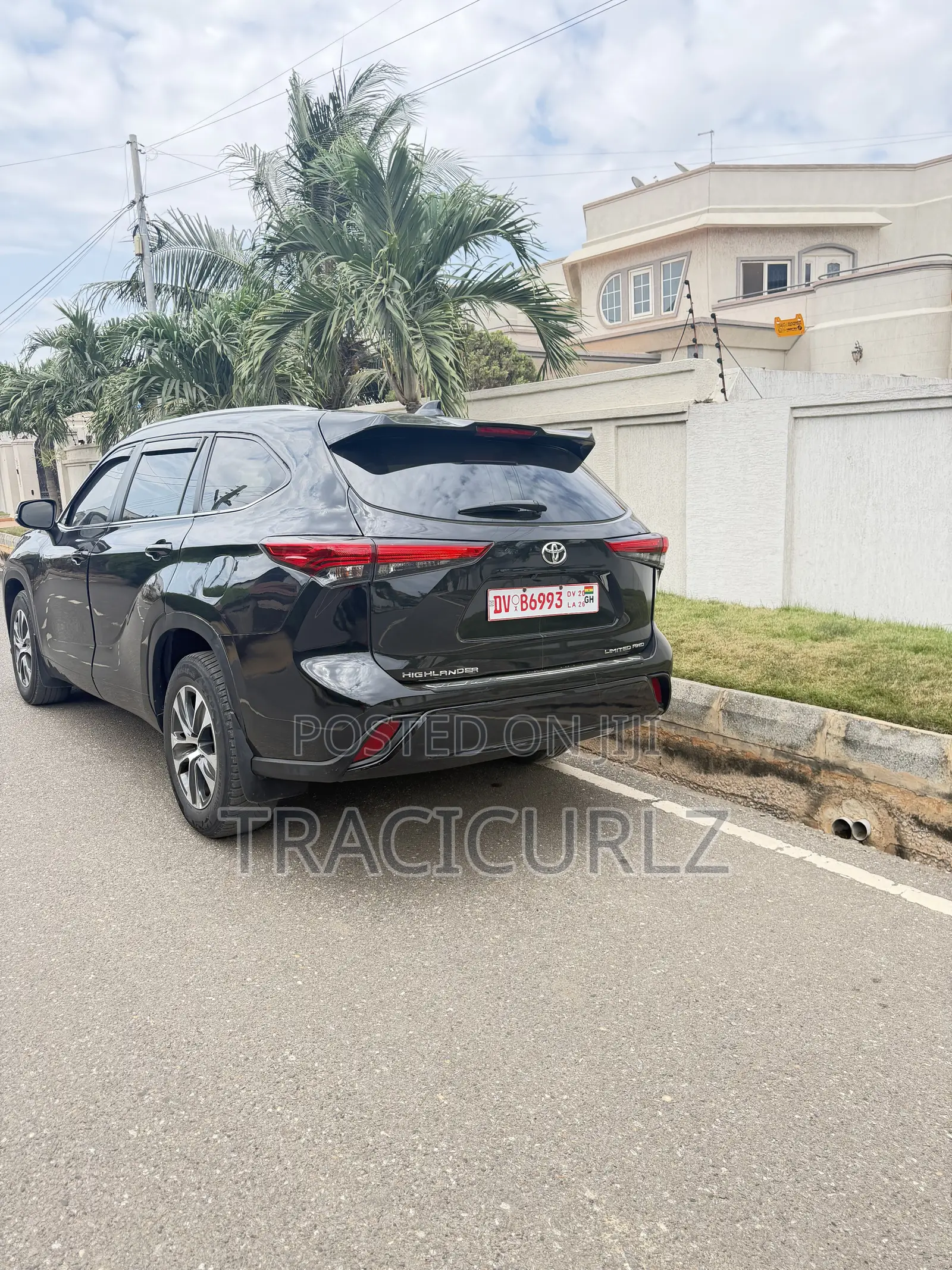 Toyota Highlander Limited AWD 2023 Black