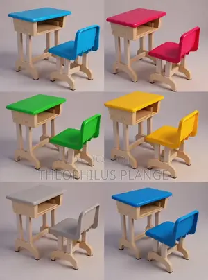 Kids Classroom Table and Chair