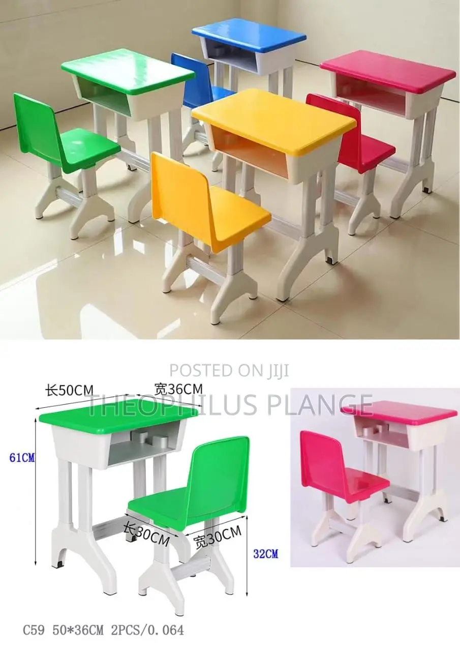 Kids Classroom Table and Chair